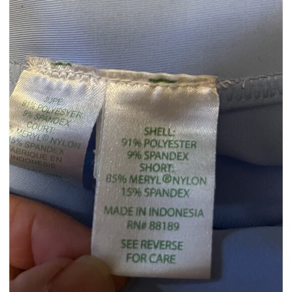 Lilly Pulitzer Luxletic Skort Womens Sz 4 Pink Tropics Monica Golf Floral Skirt - Picture 8 of 11